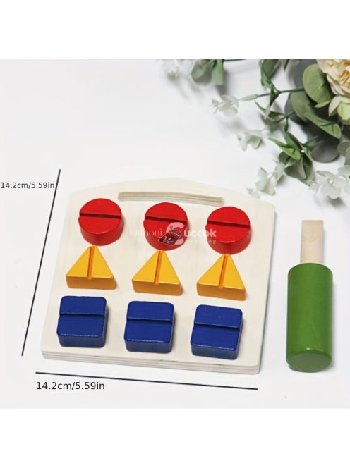 Koaics Fa Csavarhúzó és csavarhajtó gyakorló játék