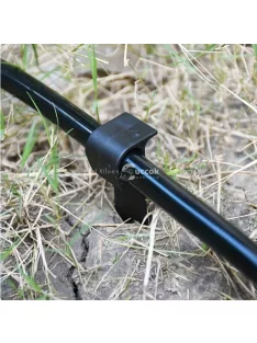   25db Tartós Műanyag PE Csőtartó - 1/2 Csepegtető Öntözőcsövekhez