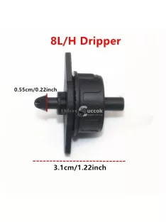  50db Vegyes Színű Nyomáskompenzációs Csepegtető Öntöző