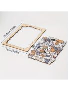 50db-os Fa Állatfigurás Puzzle