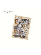 50db-os Fa Állatfigurás Puzzle