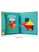Színes Mágneses Tangram Készlet Gyerekeknek
