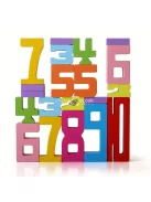 Fa játék: 3D-s fa kirakós játék - Nagy számok 1-10-ig