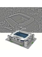Kreatív 3D-s papírból készült stadion puzzle