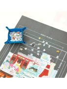 Stílusos Puzzle Tároló és Tartó szőnyeg