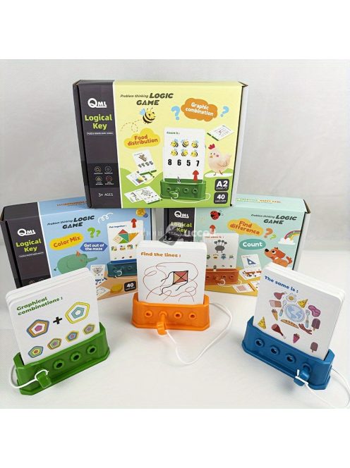 logikai kulcsos játék