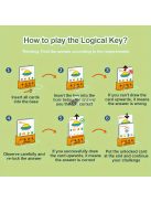 logikai kulcsos játék