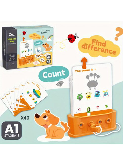 logikai kulcsos játék