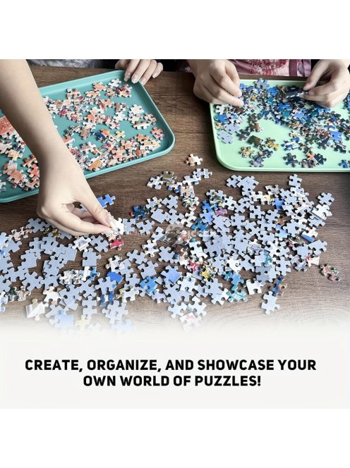 4db puzzle tálca a helytakarékos kirakózáshoz