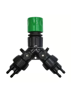 Kerti csepegtető öntöző csap adapter 4-utas elosztó