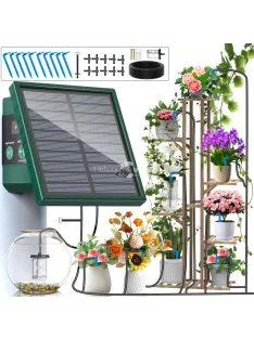 Solar csepegtető öntözőrendszer kertbe