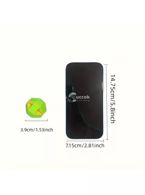 3db Összecsukható Vonalzó Puzzle