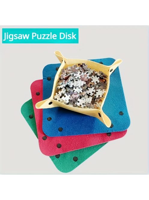 Hordozható Kirakós Tálcakészlet