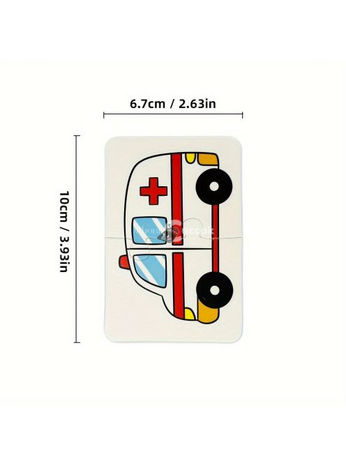 32 darabos oktatási puzzle készlet gyerekeknek