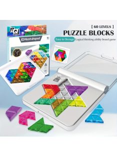60db-os szív alakú puzzle kockák