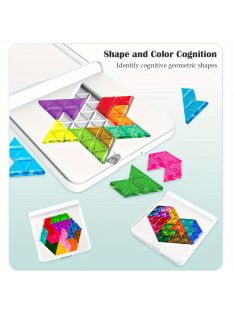 60db-os szív alakú puzzle kockák