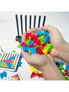 Színes Építőkocka Puzzle - Fejleszti a Logikát, Térbeli Látást és Kreativitást