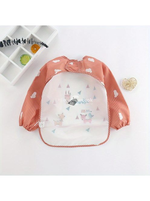 vízálló hosszú ujjú etetőkendő - puha etetőkendő