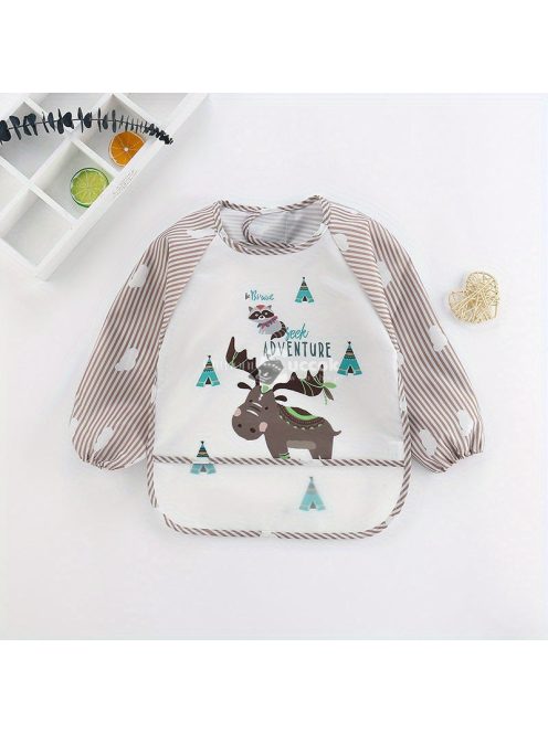 vízálló hosszú ujjú etetőkendő - puha etetőkendő