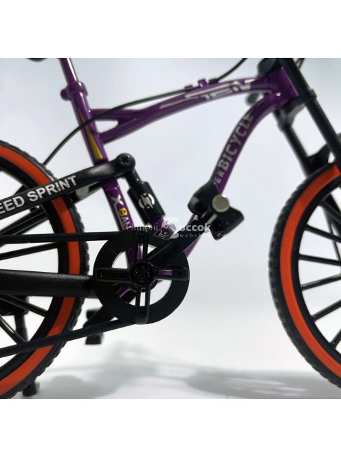 Acélból készült mini hegyi kerékpár modell