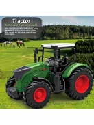 41.91cm Méretarányú Modell Traktor Játék Készlet - Tartalmazza Az Előre Rakodót, Szórót & Kiegészítőket