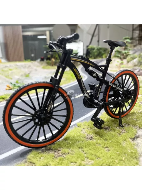 1:10 méretarányú ötvözet miniatűr versenykerékpár modell