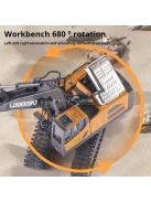 Távirányítós Markológép Játék – 2,4 GHz-es 11 Funkciós, Fém karral