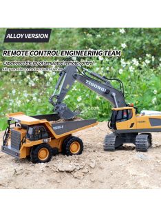 Távirányítós buldózer, kotrógép