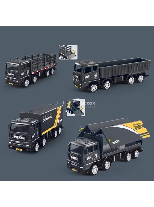 1db NILX MAX játék teherautó készlet