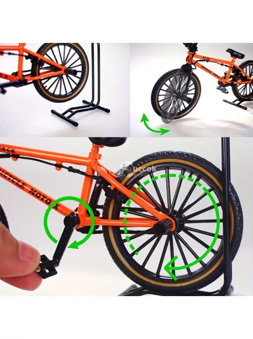 1:8 arányú ötvözetből készült BMX bicikli