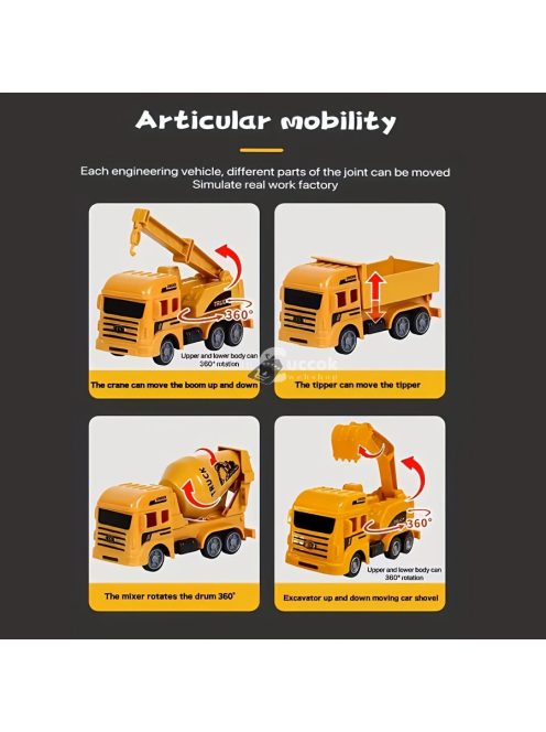 Gyermek haszonjármű játék autók