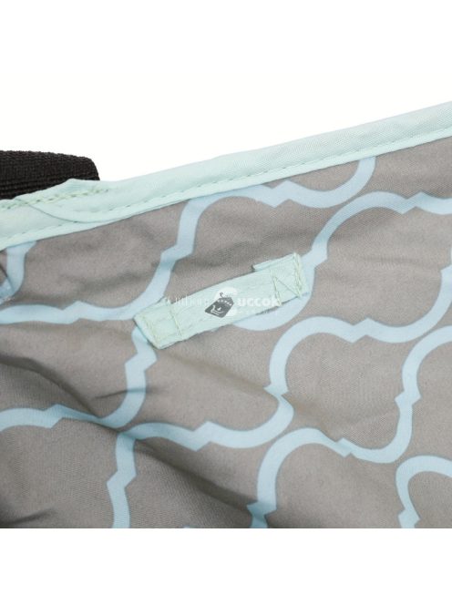 Bevásárlókocsira rögzíthető babahordozó