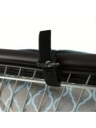 Bevásárlókocsira rögzíthető babahordozó