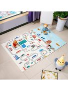 Kétoldalas baba mászószőnyeg