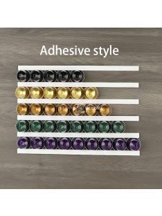 Felragasztható kávékapszula tartó szett