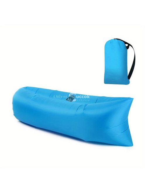 Felfújható pihenőszék, matrac - Kék