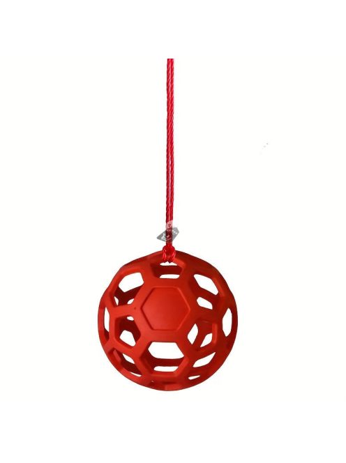 Takarmányozó labda háziállatoknak - Piros