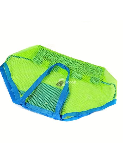 Nagy kapacitású hálós strandtáska