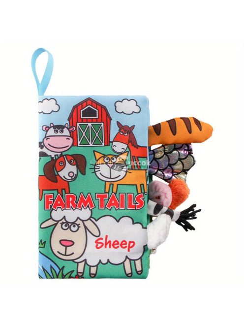 Érzékfejlesztő könyv babáknak - bárány