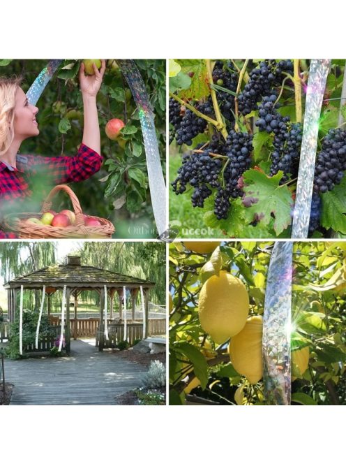 Madárijesztő fényvisszaverő szalag