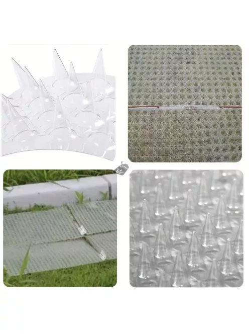 Macska- és madár riasztó tüskék kerítésre