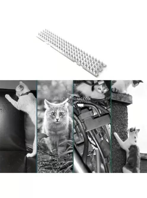 Macska- és madár riasztó tüskék kerítésre