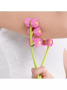 Virág alakú görgős arcmasszírozó