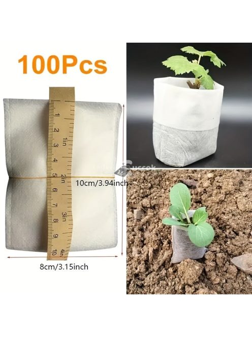 100db Lebomló palántanevelő tasak