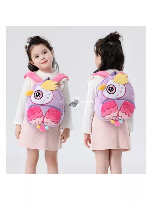 Plüss állatos gyerekhátizsák