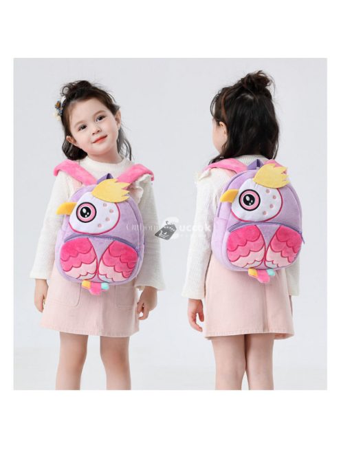 Plüss állatos gyerekhátizsák