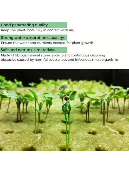 100db Föld nélküli palánta nevelő kocka