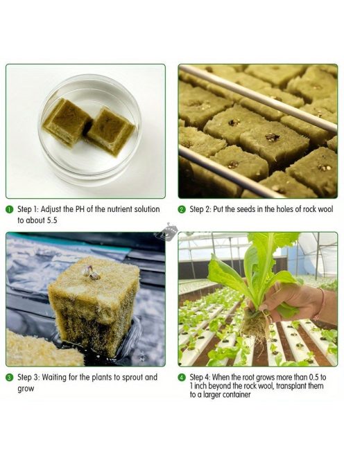 100db Föld nélküli palánta nevelő kocka