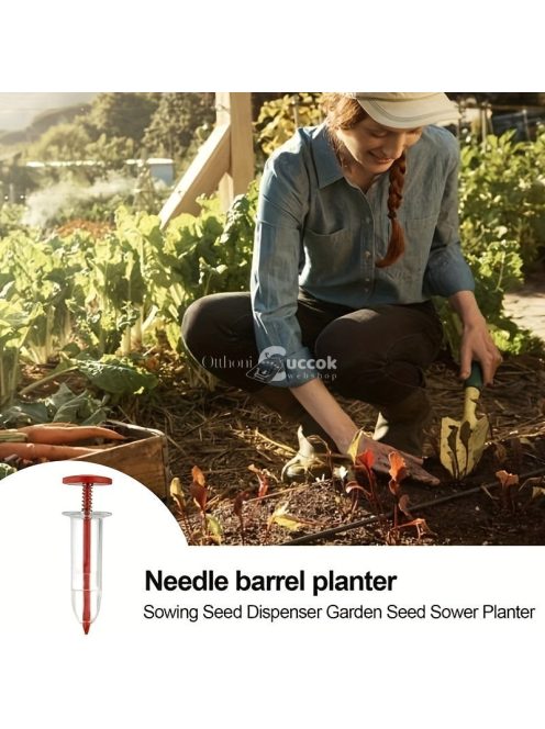 Mini kézi magvető fecskendő