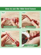 Mini kézi magvető fecskendő